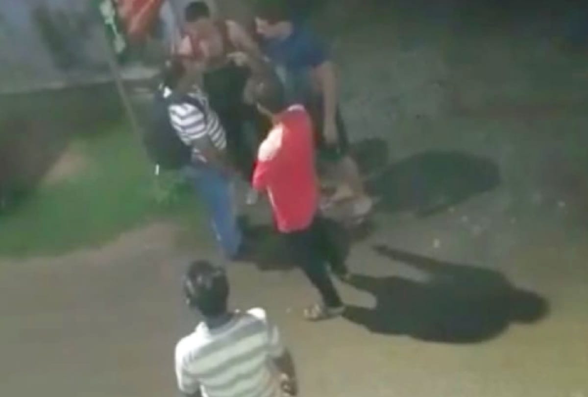 relative of bjp mla beaten in faizabad