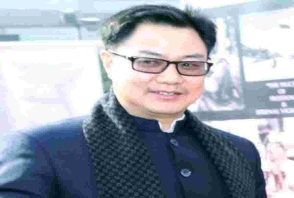 union state minister Kiren Rijiju will inspect rohtang tunnel
