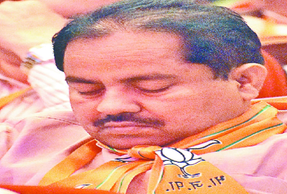 BJP Leader was sleeping at the BJP Working Committee meeting, see photos