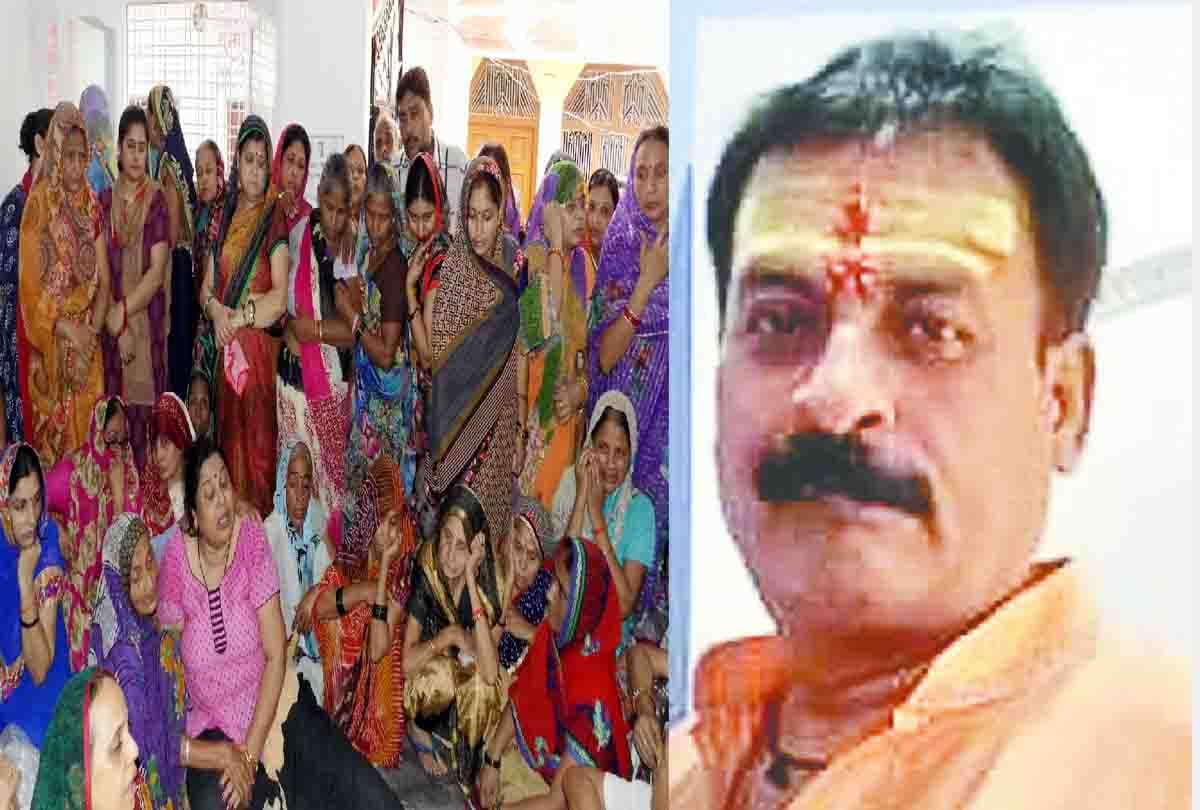 funeral of businessman in farrukhabad
