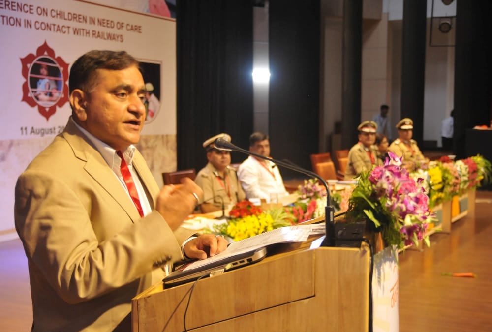 UP DGP in nanhe musafir programme.