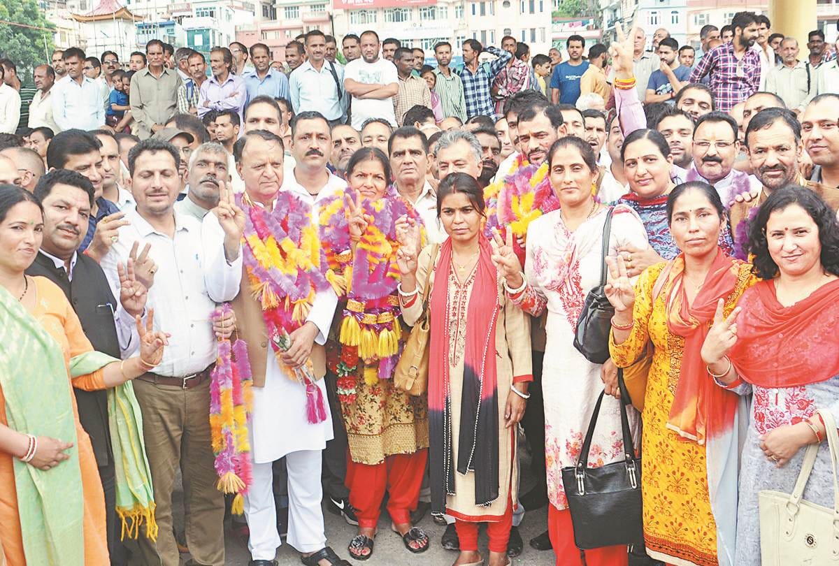 BJP win Mandi Zila Parishad election