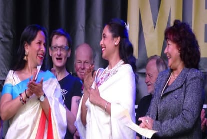 Rani Mukerji flagged Indian National flag in Indian Film Festival of Melbourne 2018