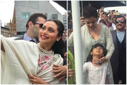 Rani Mukerji flagged Indian National flag in Indian Film Festival of Melbourne 2018