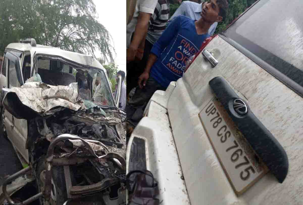 bjp leader died in road accident
