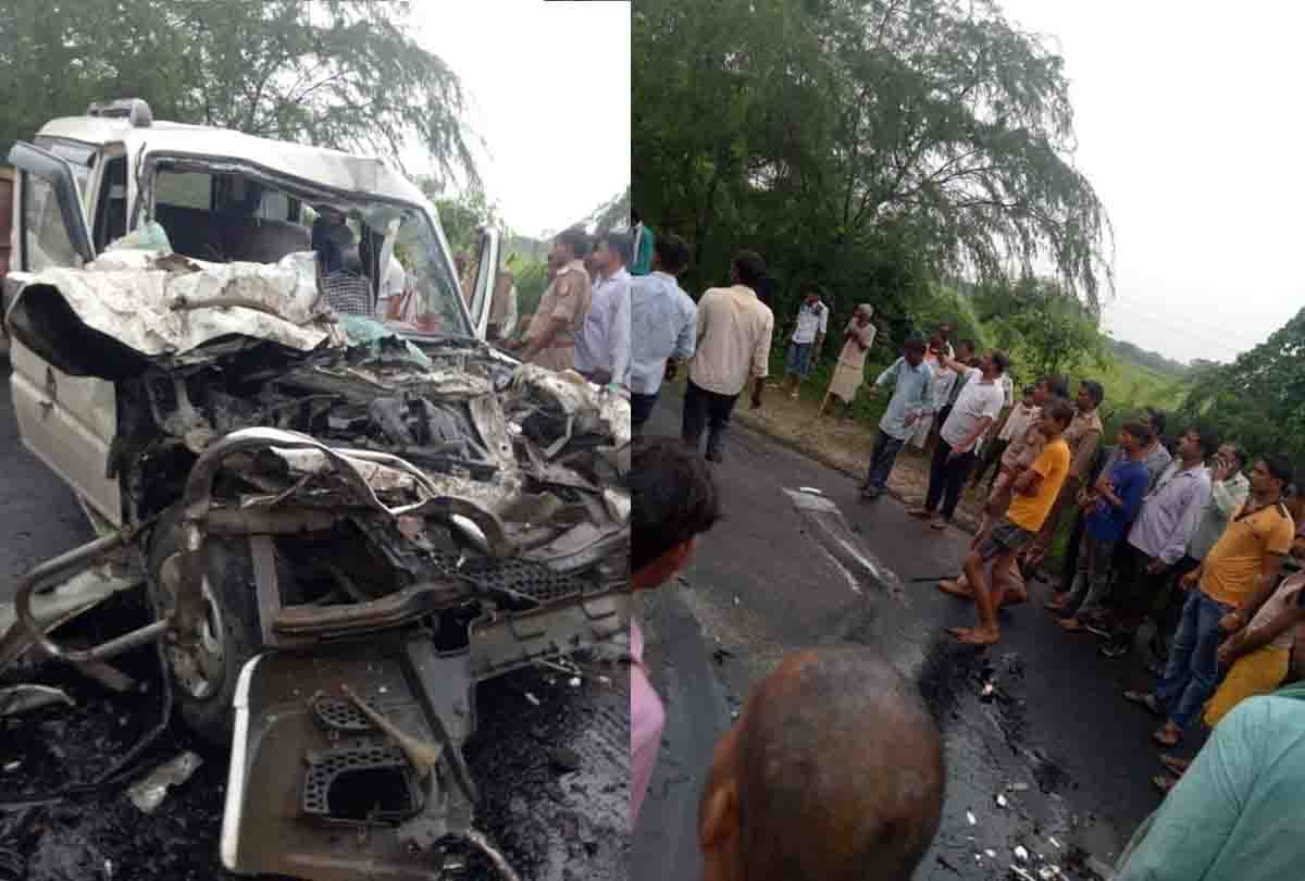bjp leader died in road accident