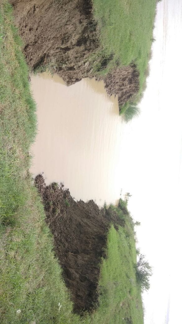गंगा कटान से कई गांवों का आस्तीव खतरे में