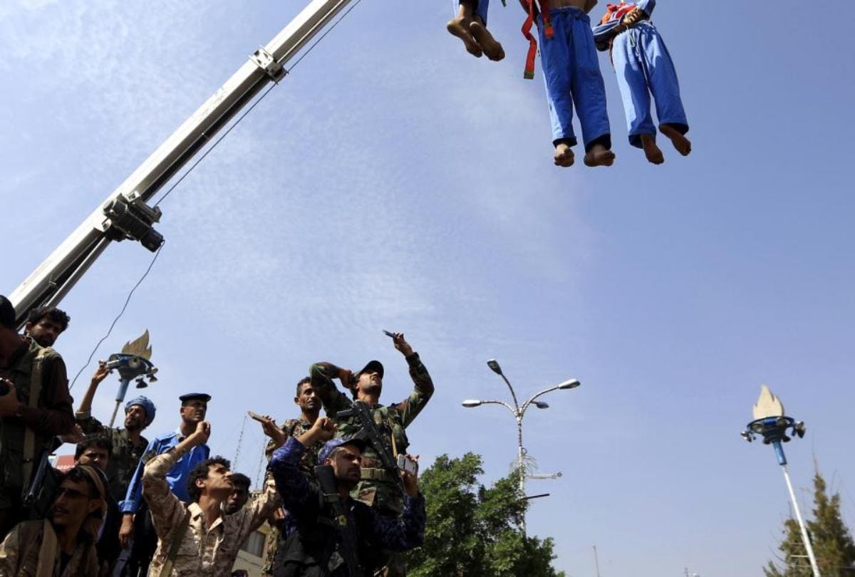 Three Men Hanged In Public For Raping And Killing Minor In Yemen
