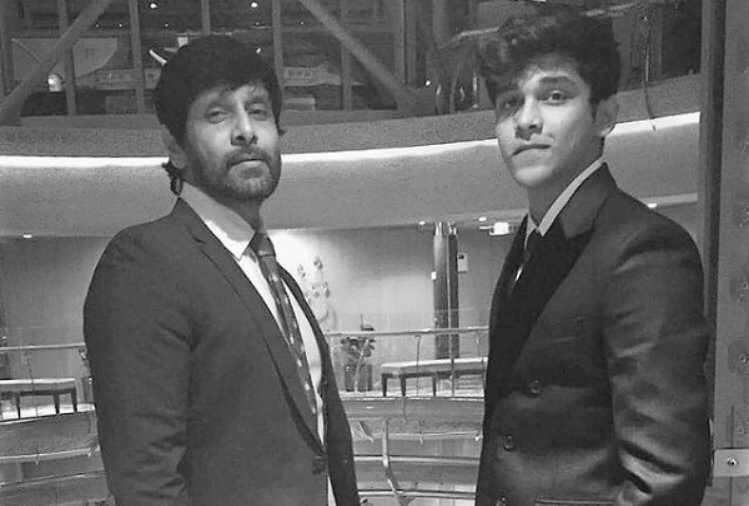 south superstar Vikram son Dhruv rams car into standing autos