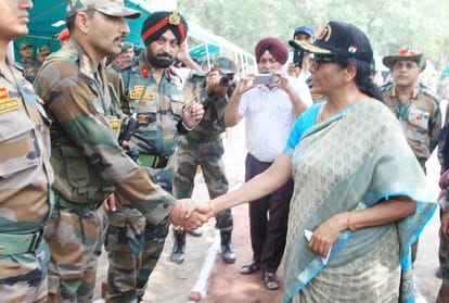 Defense Minister inaugurates bridge on Indo-Pak border in firozpur