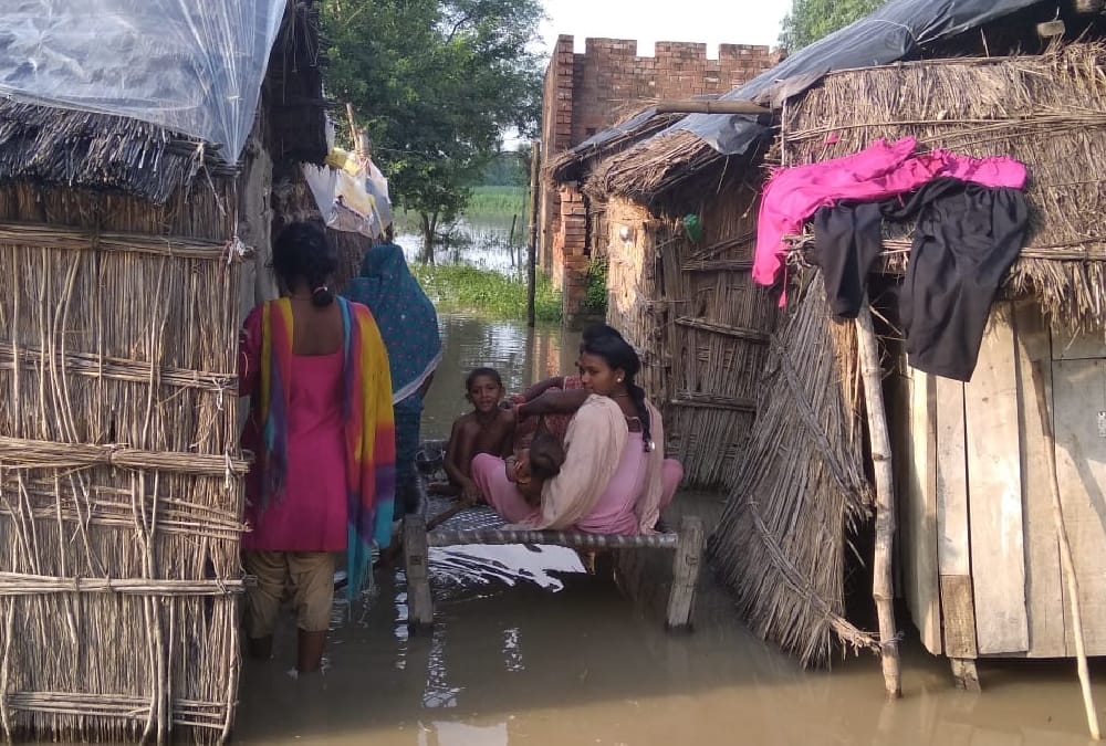 flood in gonda bahraich.