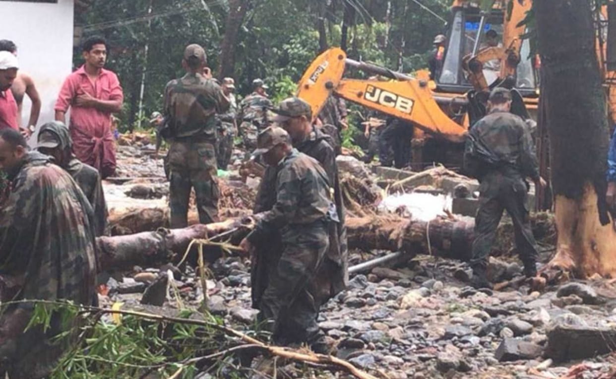 kerala flood- 21 k thousand loss assumption, thousand of miles roads too destroyed