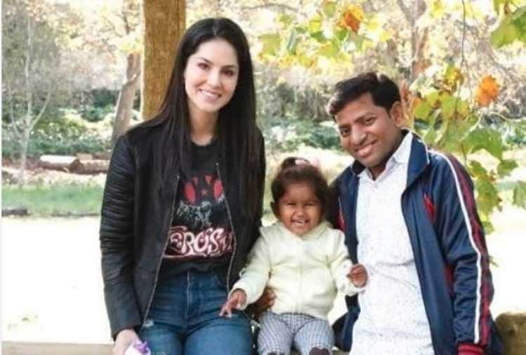 sunny leone raising funds for his friend on social media