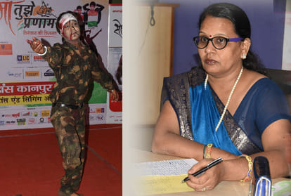 Maa tujhe pranam Dance, singing and fancy dress competition in kanpur