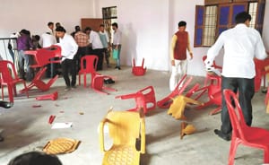 llb student's vilence