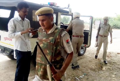 Haryana police gangster escaped from Haryana police
