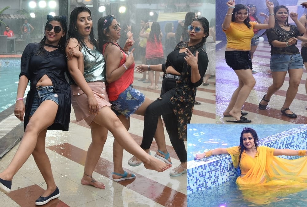 rain dance party in lucknow.