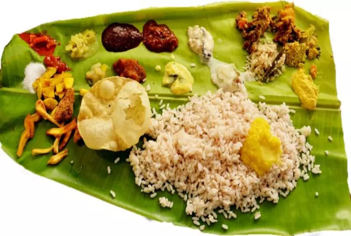 Thiru Onam sadya in Kerala