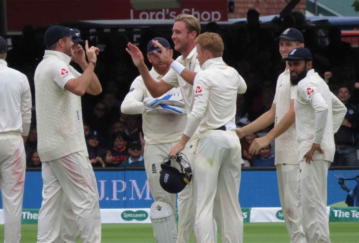 Broad Surpasses Steyn In Tally become the seventh highest wicket taker in Test cricket