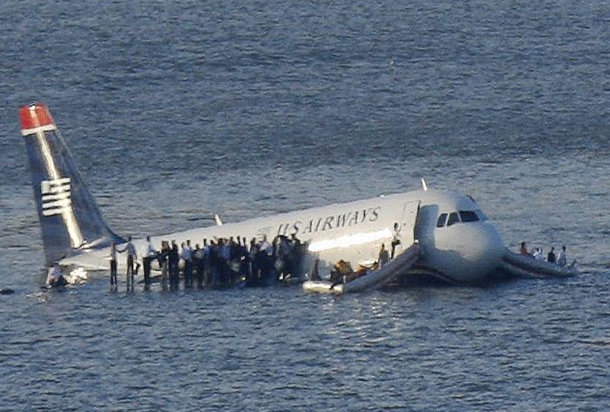 Five big air crashes, But not a passenger's life
