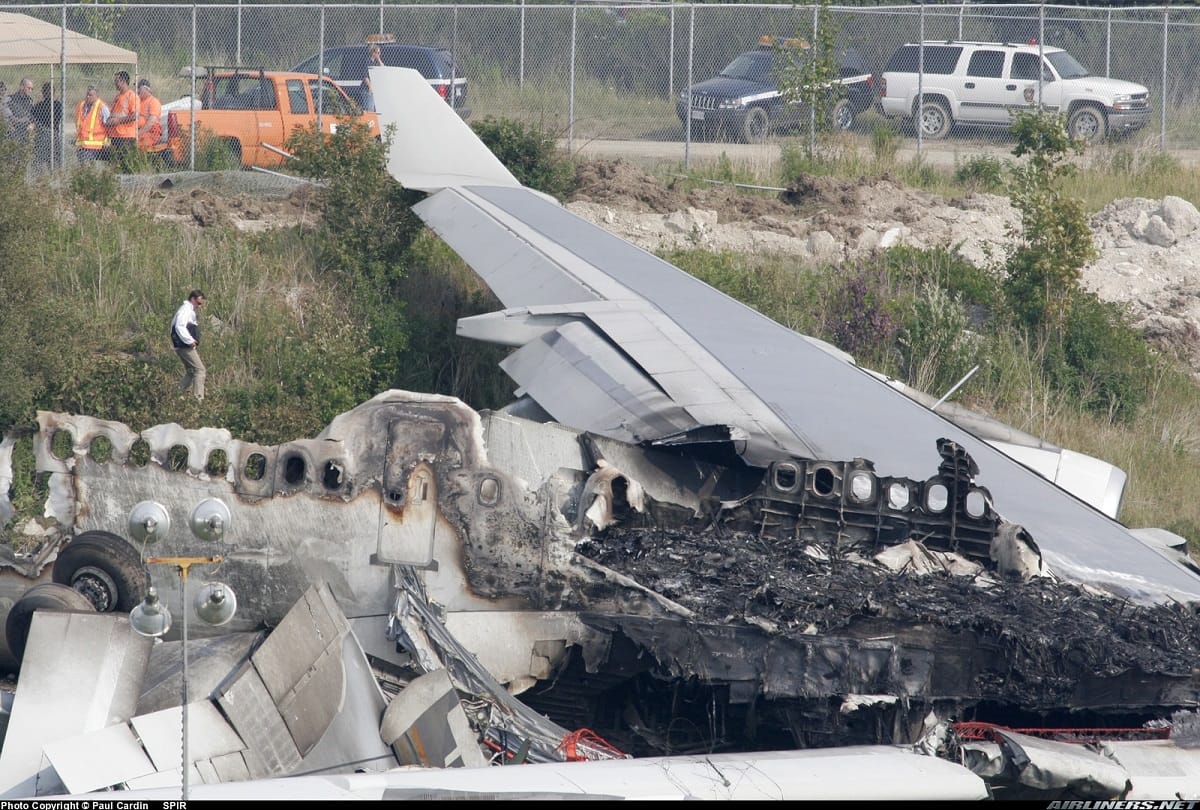 Five big air crashes, But not a passenger's life