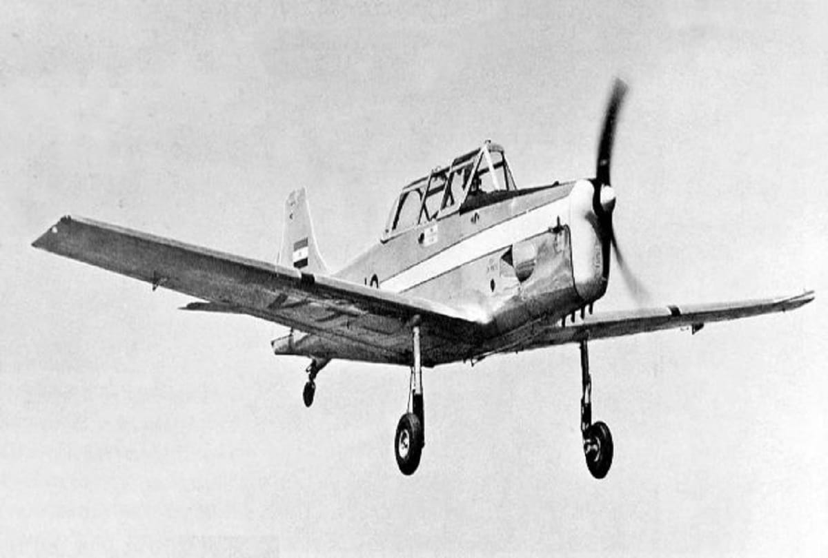 Today the first aircraft was flight made in the country 