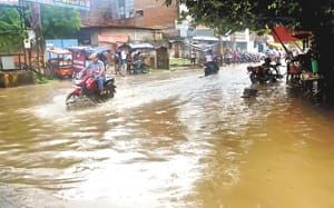 Jhajham rain, rhythm roads built