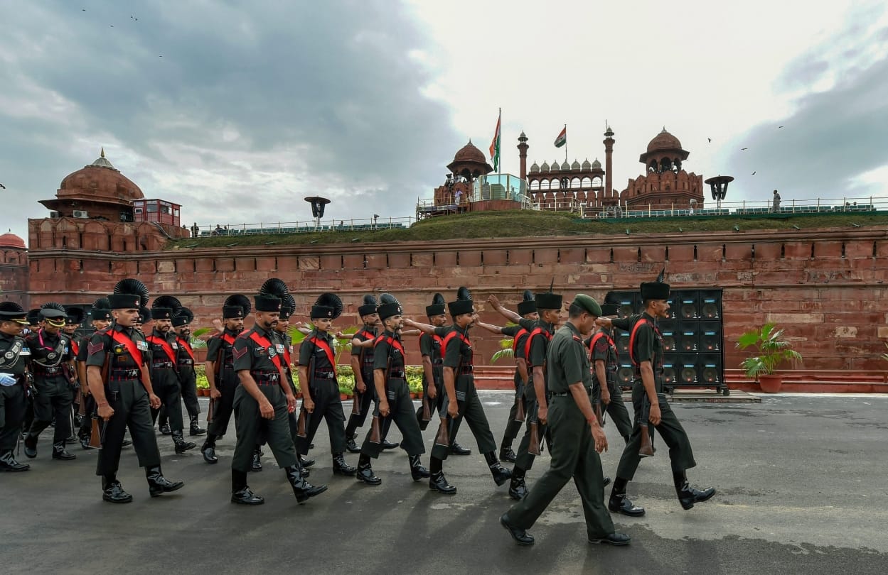 Independence Day 2018: Watch the preparation of Independence Day through pictures