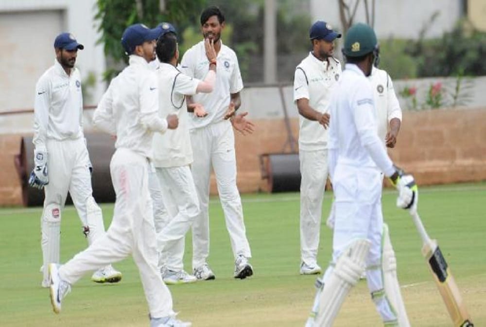 South Africa A to 294 for 7 at stumps on a rain-marred day 3 as the second unofficial Test 