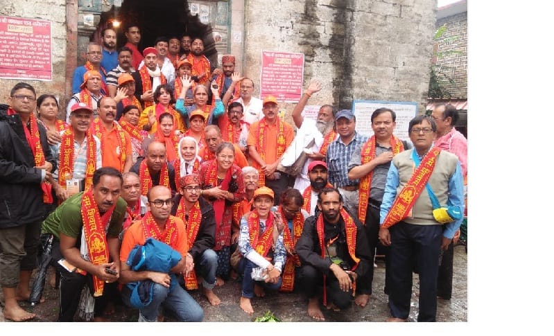 Kailash Mansarovar passenger's visit to Baganath