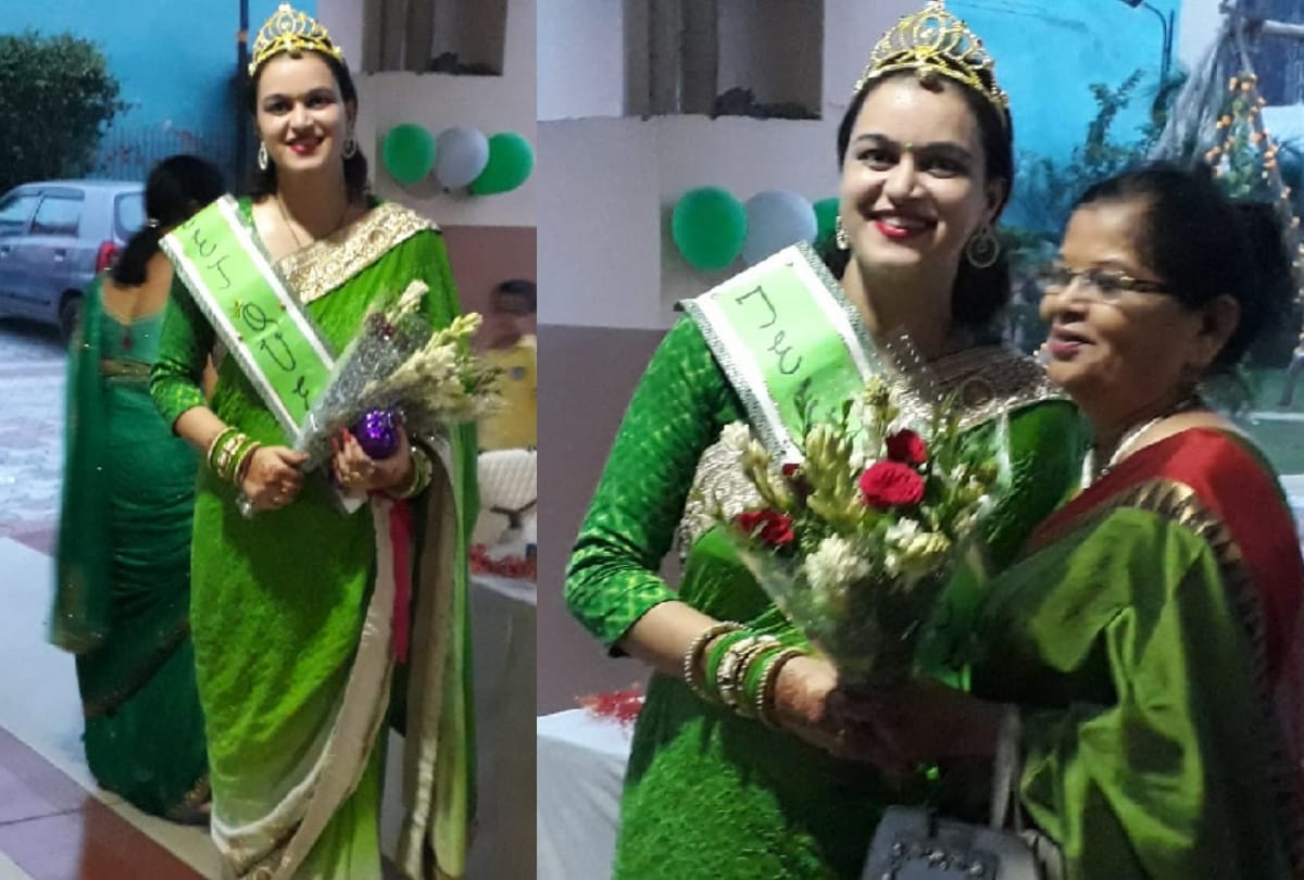 Women celebrated the festival of Teej surrounded by greenery in meerut see in pictures