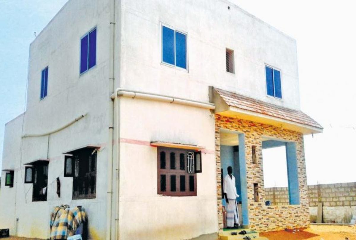 Construction worker build rotating house without any engineering degree In Chennai