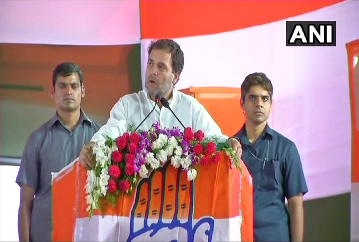 Rahul gandhi attack on pm modi in karnatka