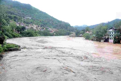 large scale losses due to heavy rainfall and cloudburst in himachal