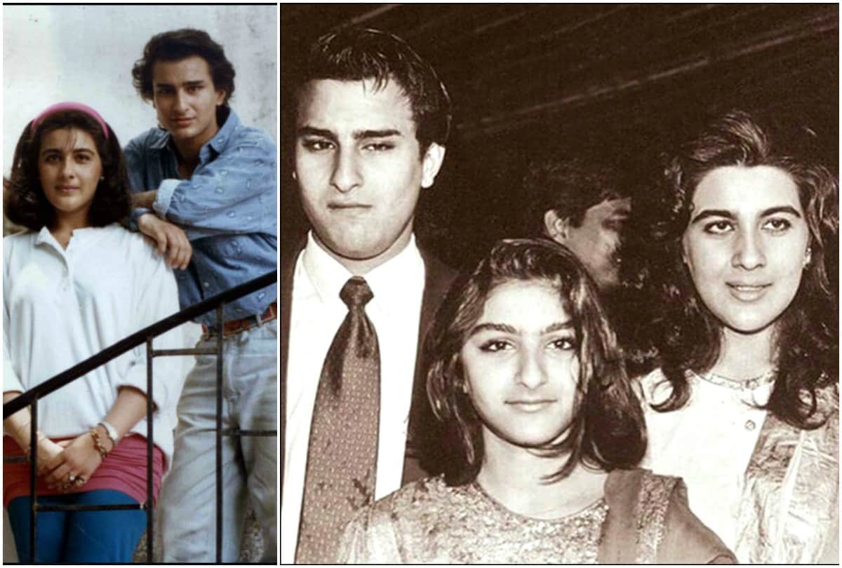 soha ali khan with saif ali khan and amrita singh in this throwback picture