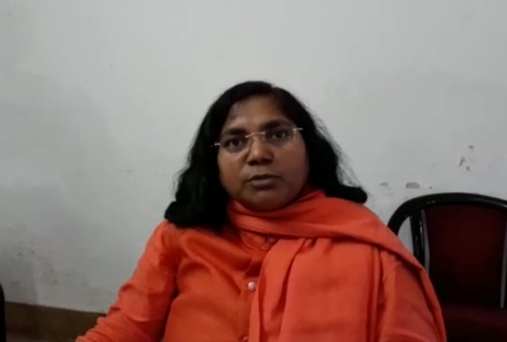 savitri bai fule on setting constitution copy on fire.