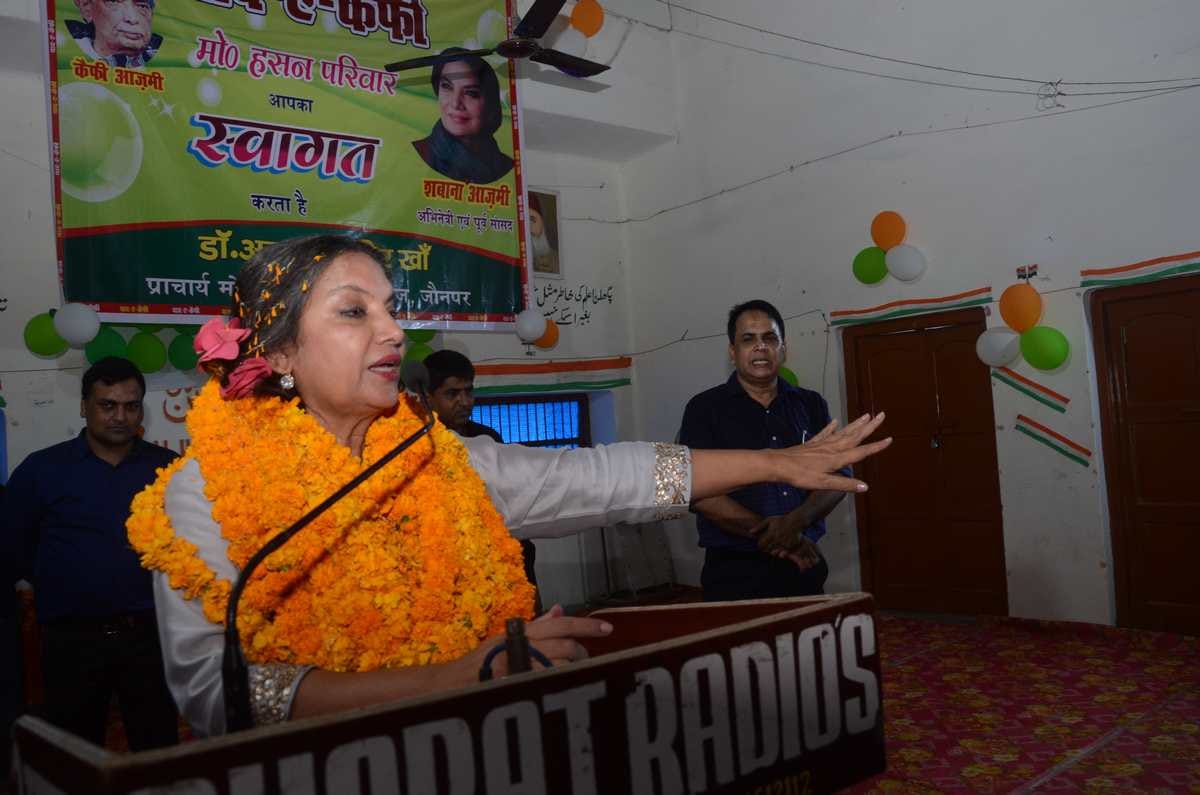Shabana azmi says that triple talaq against our constitution