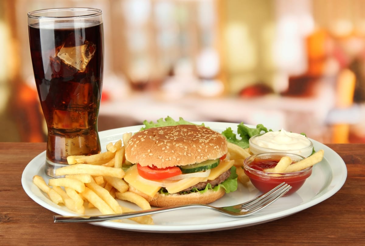 6 years old burger selled online