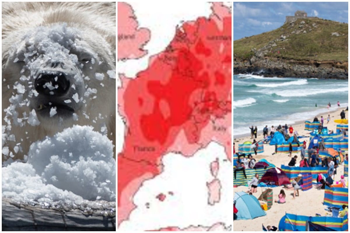 daily life of Europe peoples are start affecting from the heatwave