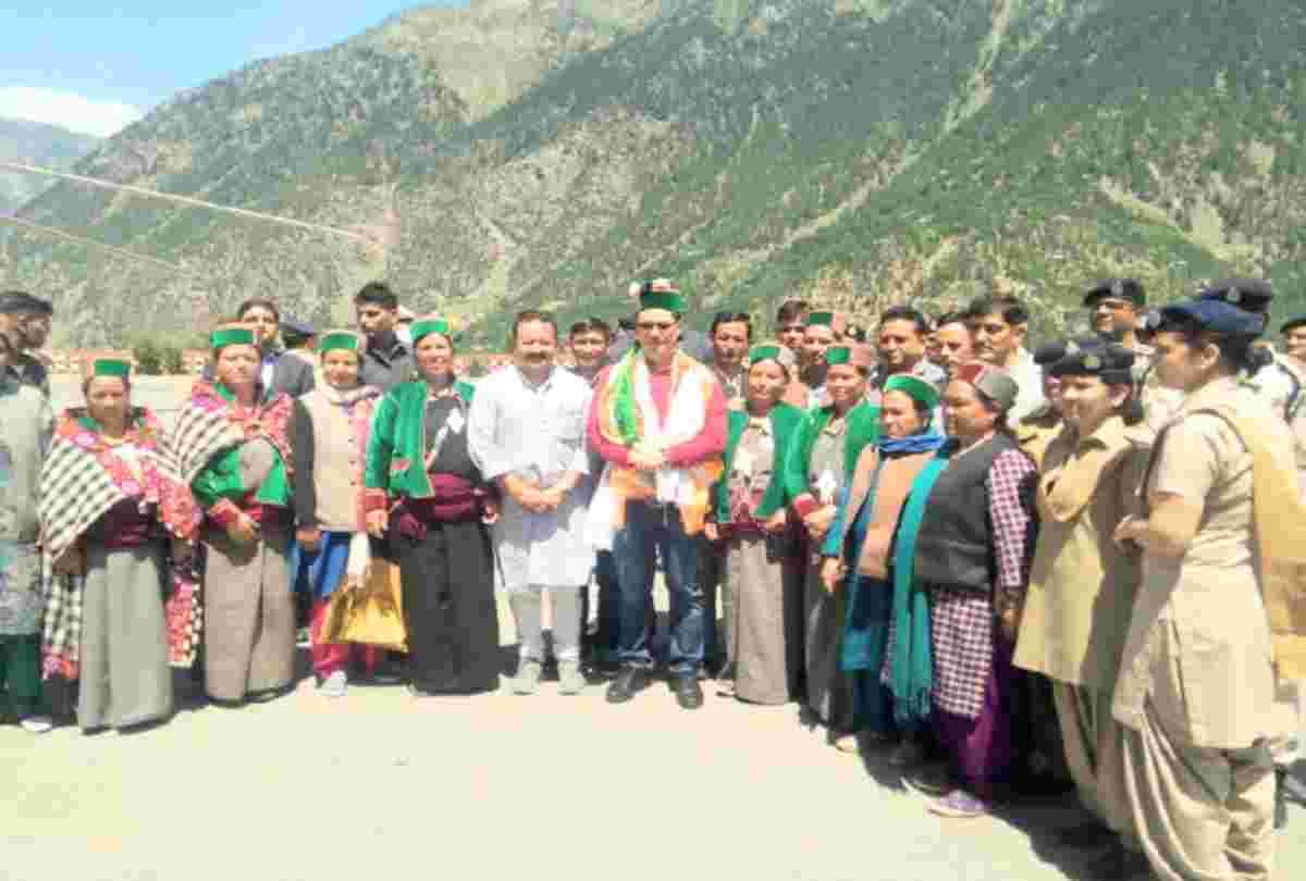 Union Home Minister for state visited ITBP battalion Railangpio