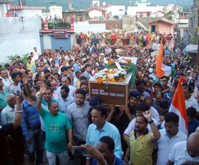 Lance naik pradeep singh rawat martyr in uri sector