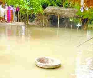 Water from Nepal creating havoc