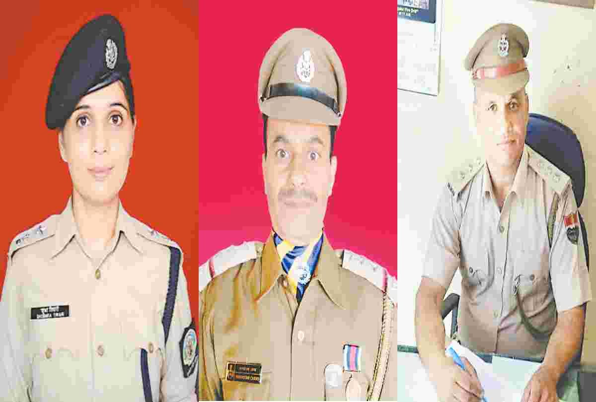 SP Shubra tiwari, including 10 officers and employees selected for President's Police Medal