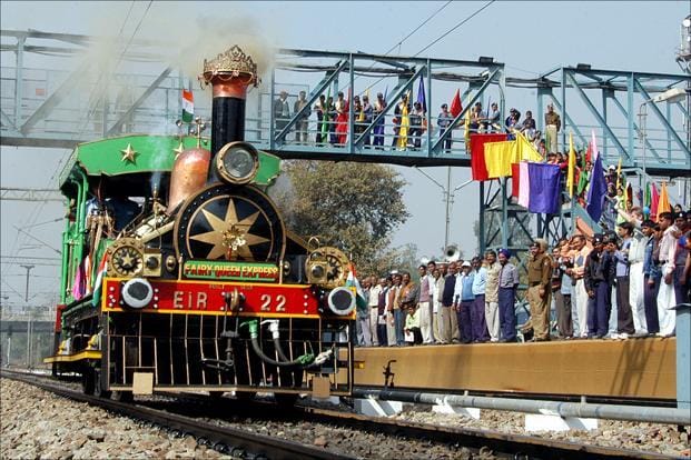 Independence Day, World's Heritage Steam Engines in Rewari Loco Shed