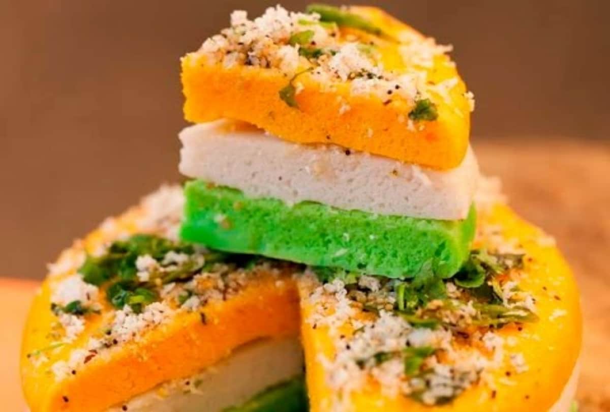 breakfast recipes poha dhokla making how to make poha dhokla at home