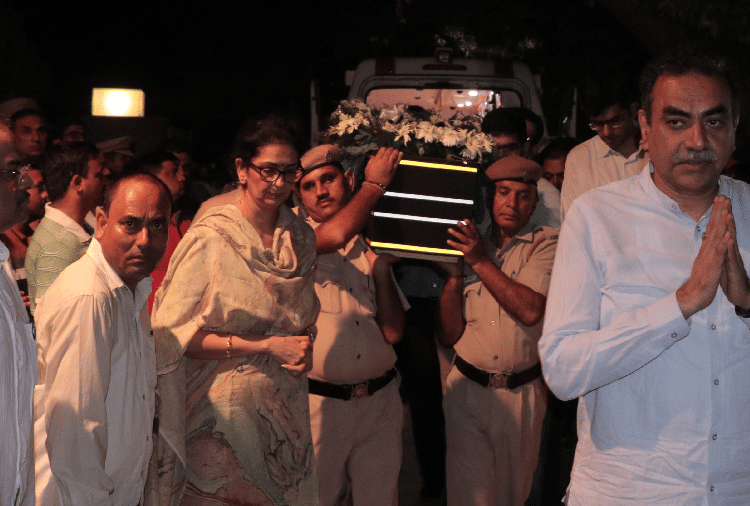 Chattisgarh Governor Balram Das Tandon Dead Body in Chandigarh
