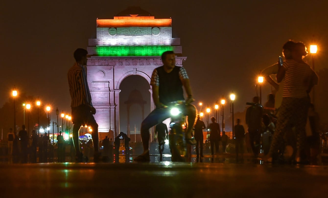 Independence Day 2018: picture of 14 August night