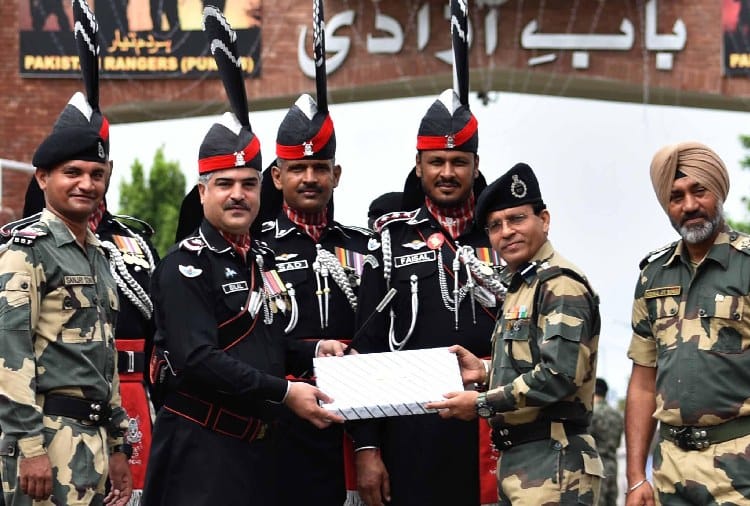 Independence Day 2018 on Atari Wagah Border by BSF with Pakistani Rangers