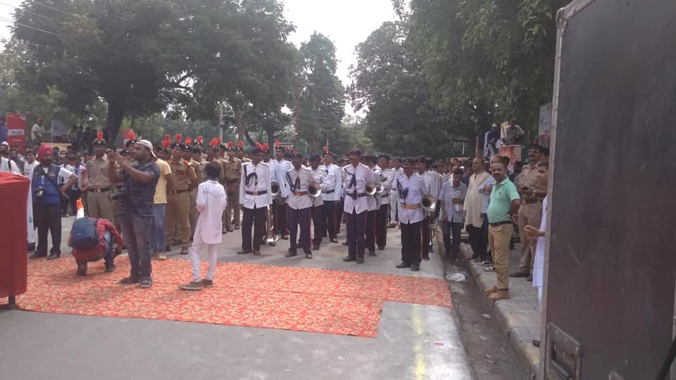 maa tujhe pranam rally in kanpur on independence day