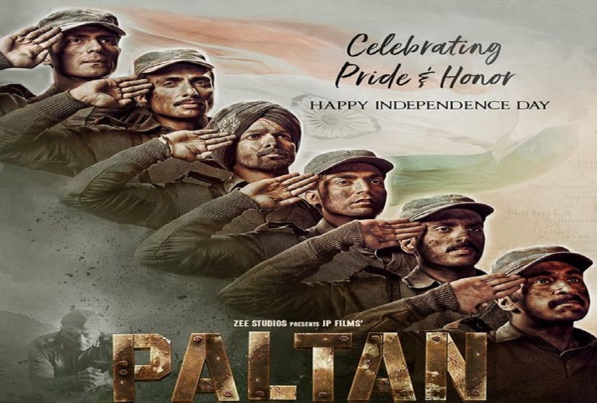 Paltan new poster release On Independence Day